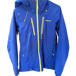 Patagonia Stretch Nano Storm H2NO Jacket w/ Hood, Harvest Moon Blue, Size S